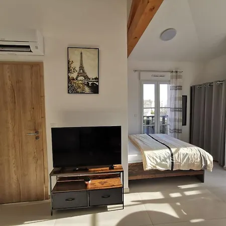 Lägenhet La Casa Mia - Neuf - Clim - Balcon - Wifi - Parking - Equipe - Confort - Proche Plages Et Commerces